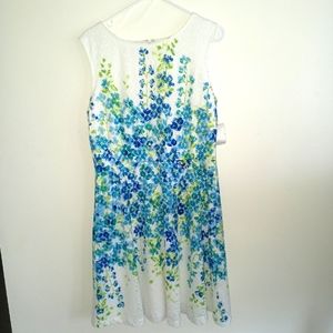 Spring floral dress
